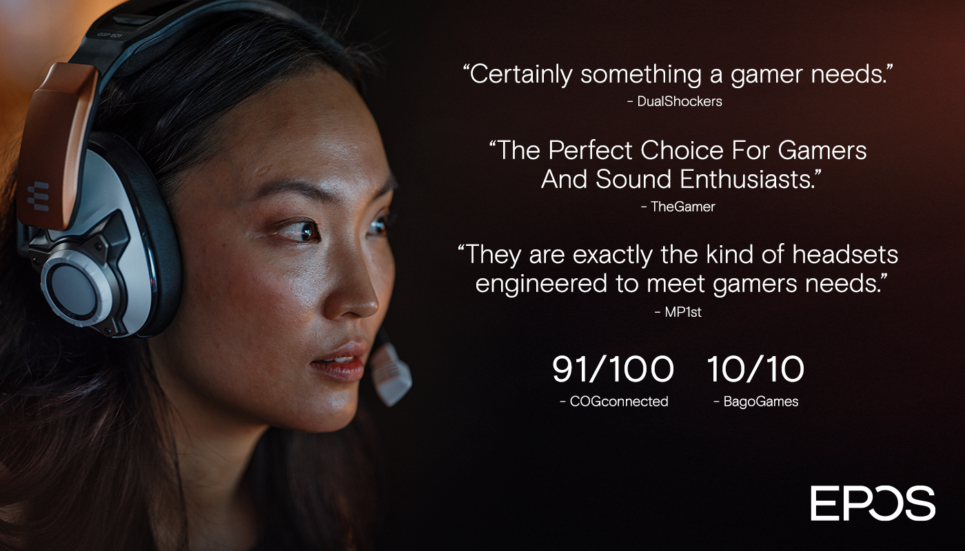 Exceptional audio realism, exceptional  - GSP 601 from EPOS